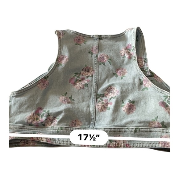 Wild Fable size L 90s inspired floral bralette vest - Picture 7 of 9